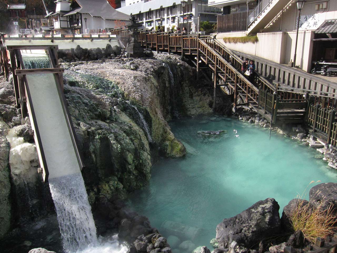 Kusatsu onsen yubatake